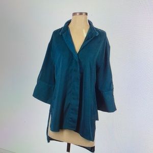 Who what wear 3/4 length sleeve blouse, size L